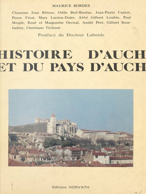cover image of Histoire d'Auch et du pays d'Auch